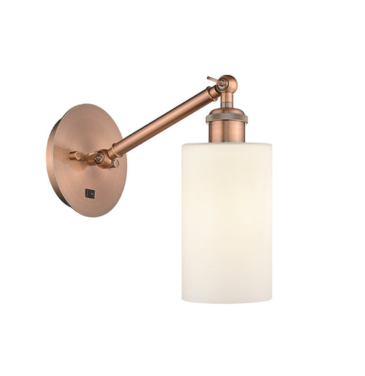 Innovations - 317-1W-AC-G801-LED - LED Wall Sconce - Ballston - Antique Copper