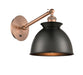 Innovations - 317-1W-AC-M14-BK - One Light Wall Sconce - Ballston - Antique Copper
