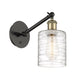 Innovations - 317-1W-BAB-G1113 - One Light Wall Sconce - Ballston - Black Antique Brass