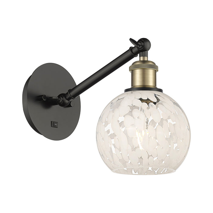Innovations - 317-1W-BAB-G1216-6WM - LED Wall Sconce - Ballston - Black Antique Brass