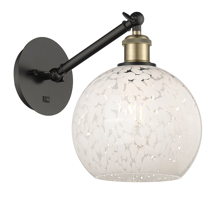 Innovations - 317-1W-BAB-G1216-8WM - LED Wall Sconce - Ballston - Black Antique Brass