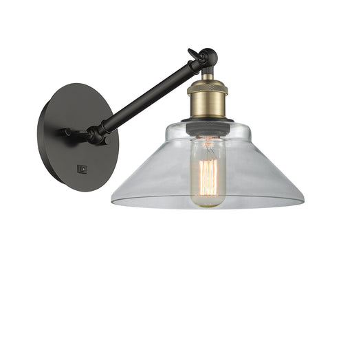 Innovations - 317-1W-BAB-G132-LED - LED Wall Sconce - Ballston - Black Antique Brass