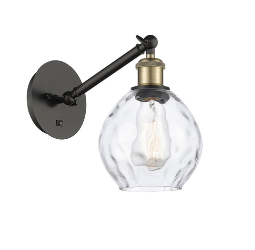 Ballston LED Wall Sconce Black Antique Brass