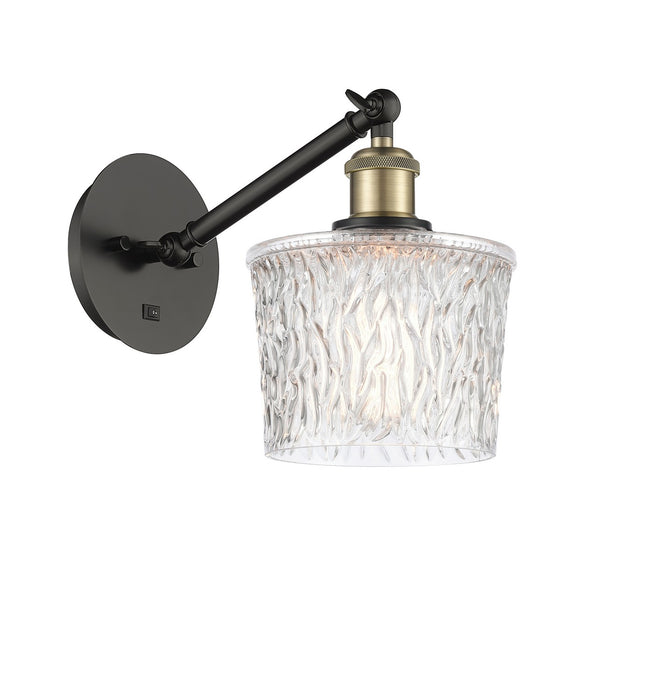 Innovations - 317-1W-BAB-G402 - One Light Wall Sconce - Ballston - Black Antique Brass