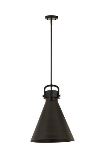 Downtown Urban One Light Pendant Matte Black