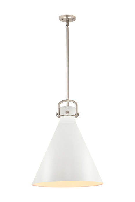 Innovations - 410-1SL-SN-M411-18W - One Light Pendant - Downtown Urban - Satin Nickel