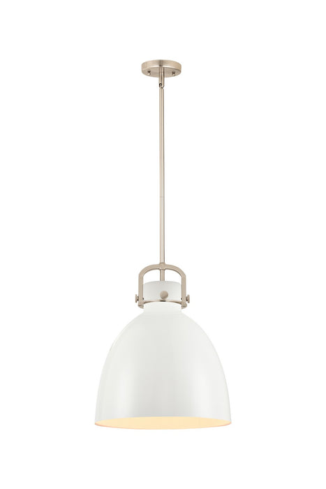 Innovations - 410-1SL-SN-M412-14W - One Light Pendant - Downtown Urban - Satin Nickel