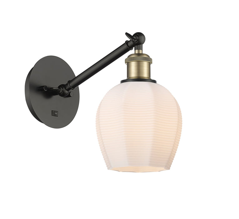 Innovations - 317-1W-BAB-G461-6-LED - LED Wall Sconce - Ballston - Black Antique Brass