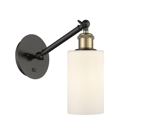Ballston LED Wall Sconce Black Antique Brass