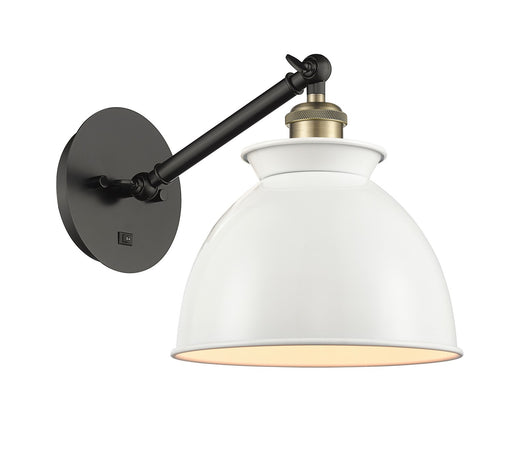 Innovations - 317-1W-BAB-M14-W-LED - LED Wall Sconce - Ballston - Black Antique Brass