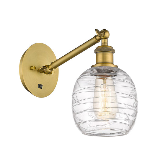 Innovations - 317-1W-BB-G1013-LED - LED Wall Sconce - Ballston - Brushed Brass