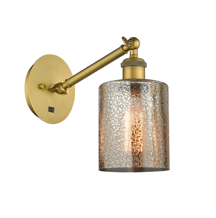 Innovations - 317-1W-BB-G116 - One Light Wall Sconce - Ballston - Brushed Brass