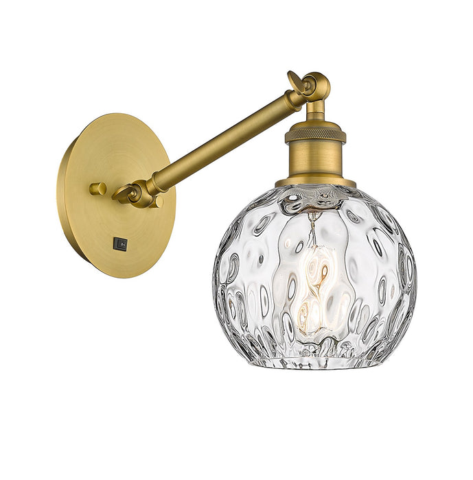 Innovations - 317-1W-BB-G1215-6-LED - LED Wall Sconce - Ballston - Brushed Brass