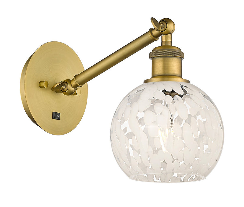 Innovations - 317-1W-BB-G1216-6WM - LED Wall Sconce - Ballston - Brushed Brass