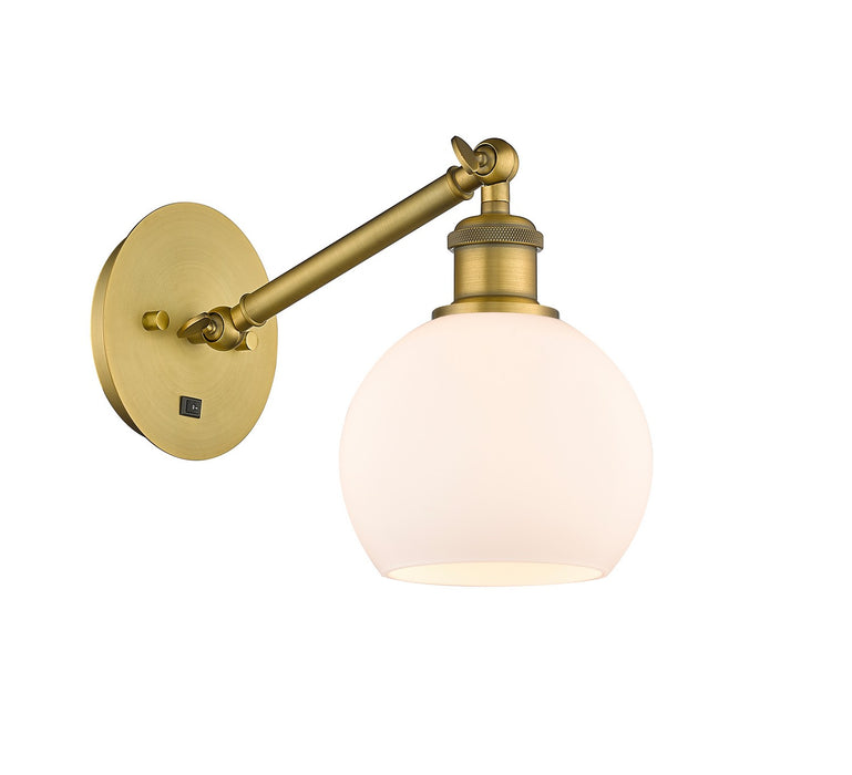 Innovations - 317-1W-BB-G121-6-LED - LED Wall Sconce - Ballston - Brushed Brass