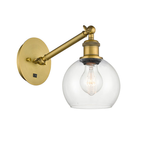Ballston One Light Wall Sconce Brushed Brass