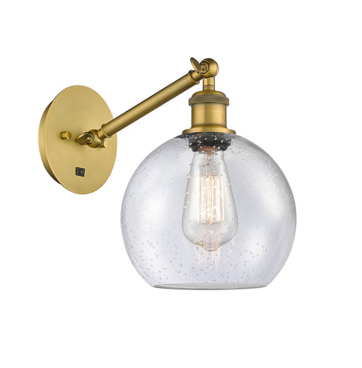 Innovations - 317-1W-BB-G124-8-LED - LED Wall Sconce - Ballston - Brushed Brass