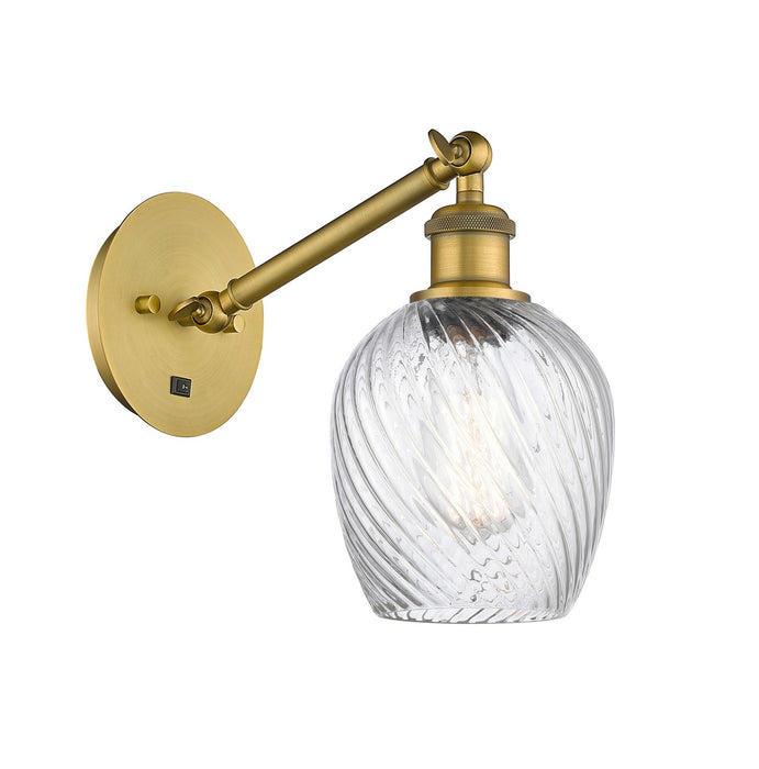 Innovations - 317-1W-BB-G292 - One Light Wall Sconce - Ballston - Brushed Brass