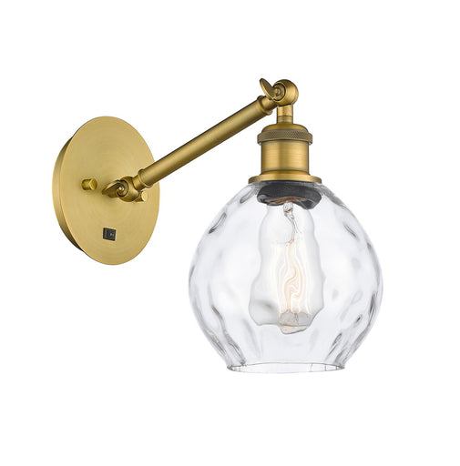 Ballston One Light Wall Sconce Brushed Brass