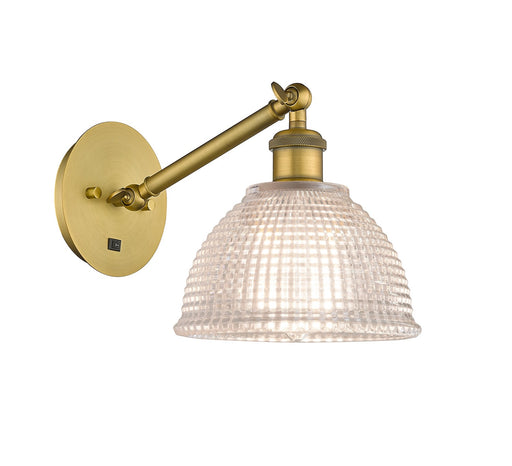 Ballston One Light Wall Sconce Brushed Brass