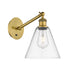 Innovations - 317-1W-BB-GBC-82-LED - LED Wall Sconce - Ballston - Brushed Brass