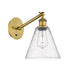 Innovations - 317-1W-BB-GBC-84-LED - LED Wall Sconce - Ballston - Brushed Brass