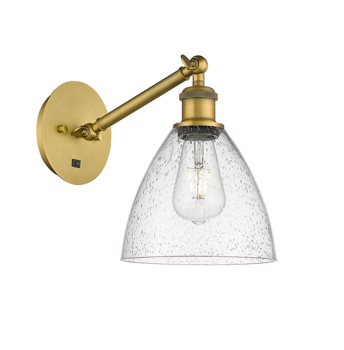 Innovations - 317-1W-BB-GBD-754 - One Light Wall Sconce - Ballston - Brushed Brass