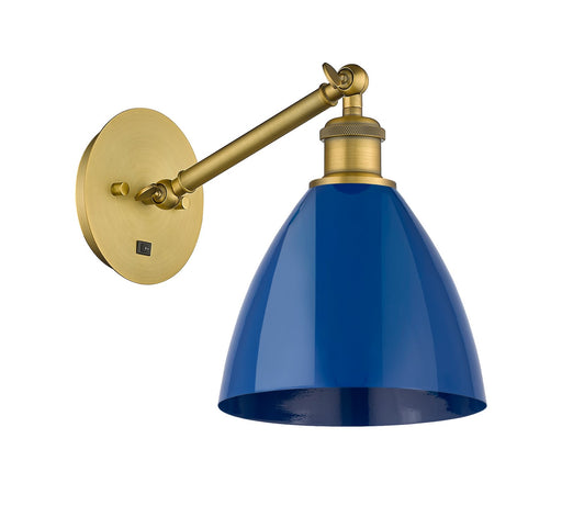 Ballston One Light Wall Sconce Brushed Brass