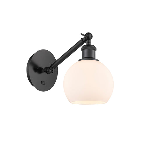 Ballston One Light Wall Sconce Matte Black