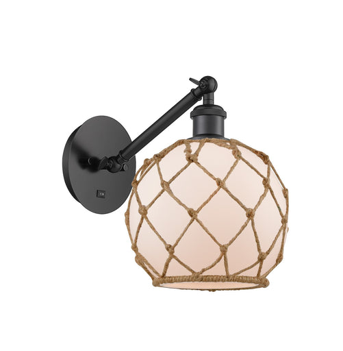 Ballston One Light Wall Sconce Matte Black