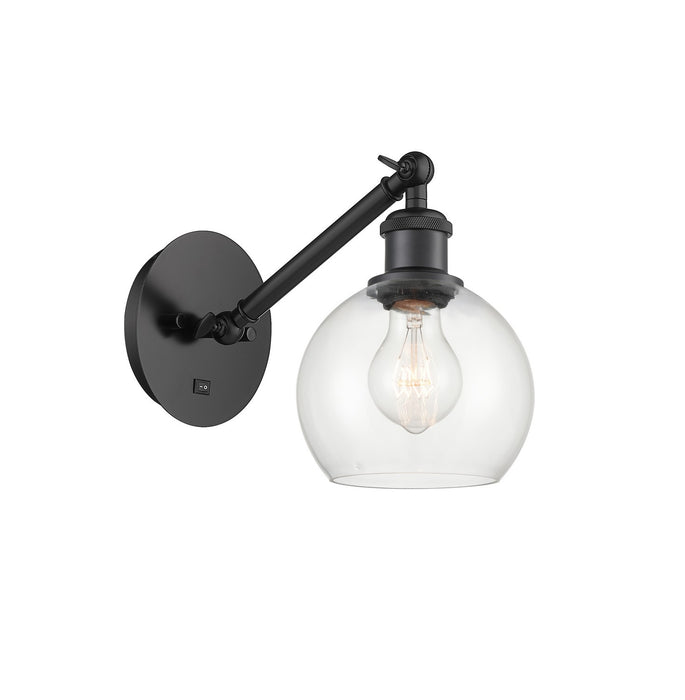 Innovations - 317-1W-BK-G122-6-LED - LED Wall Sconce - Ballston - Matte Black