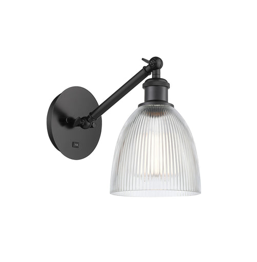 Ballston One Light Wall Sconce Matte Black