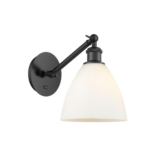 Ballston One Light Wall Sconce Matte Black