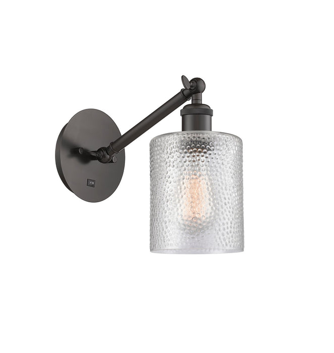 Innovations - 317-1W-OB-G112 - One Light Wall Sconce - Ballston - Oil Rubbed Bronze