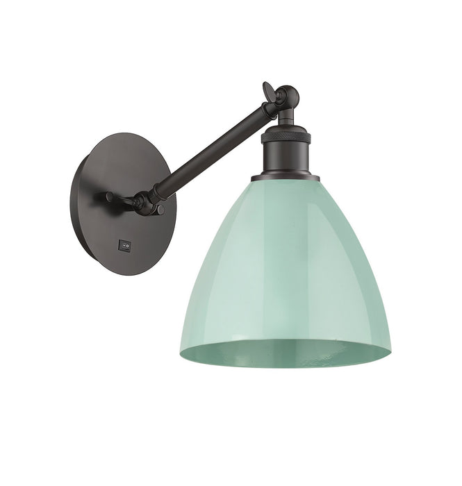 Innovations - 317-1W-OB-MBD-75-SF-LED - LED Wall Sconce - Ballston - Oil Rubbed Bronze