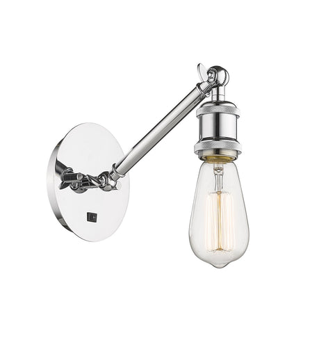 Ballston One Light Wall Sconce Polished Chrome