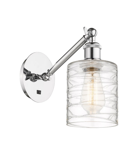Ballston One Light Wall Sconce Polished Chrome