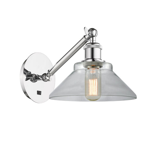 Ballston One Light Wall Sconce Polished Chrome