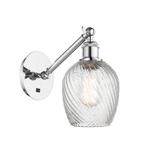 Ballston One Light Wall Sconce Polished Chrome