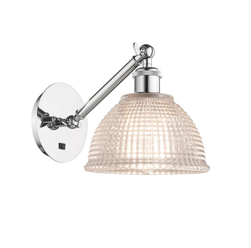 Ballston One Light Wall Sconce Polished Chrome
