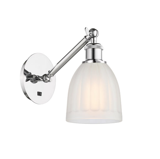 Ballston One Light Wall Sconce Polished Chrome