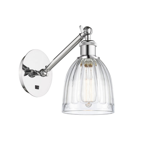 Ballston One Light Wall Sconce Polished Chrome