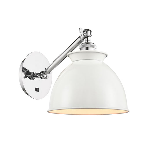 Ballston One Light Wall Sconce Polished Chrome
