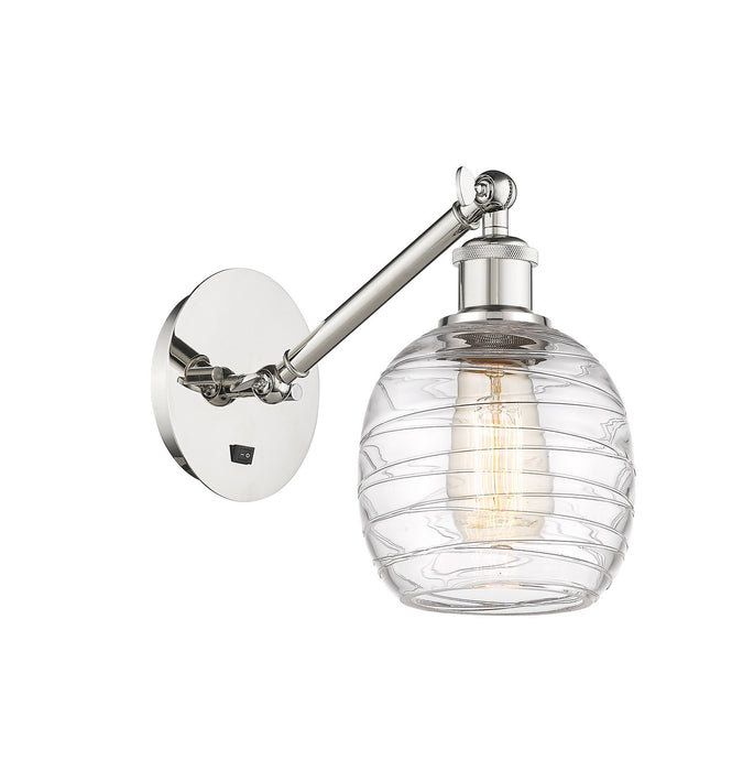 Innovations - 317-1W-PN-G1013-LED - LED Wall Sconce - Ballston - Polished Nickel