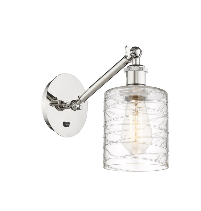 Innovations - 317-1W-PN-G1113 - One Light Wall Sconce - Ballston - Polished Nickel