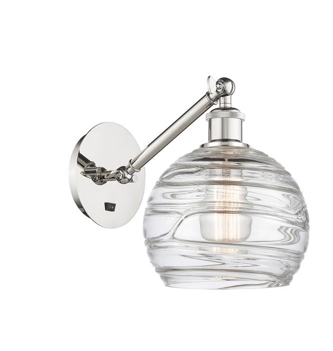 Innovations - 317-1W-PN-G1213-8 - One Light Wall Sconce - Ballston - Polished Nickel