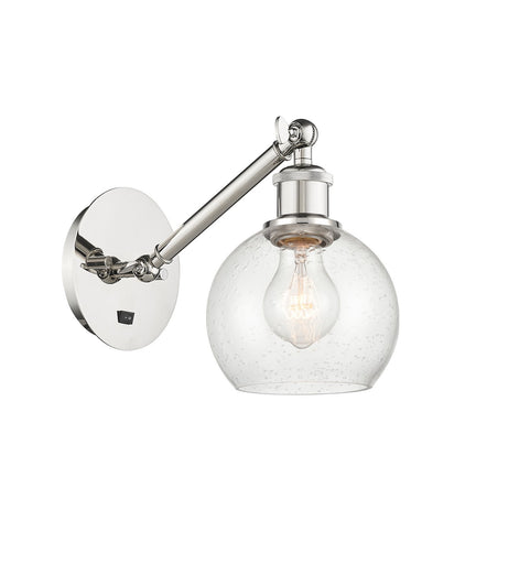 Ballston One Light Wall Sconce Polished Nickel