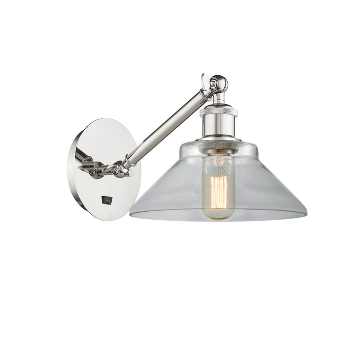 Innovations - 317-1W-PN-G132 - One Light Wall Sconce - Ballston - Polished Nickel