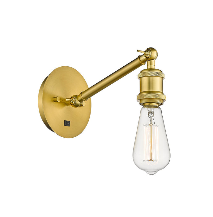 Innovations - 317-1W-SG - One Light Wall Sconce - Ballston - Satin Gold