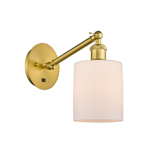 Innovations - 317-1W-SG-G111 - One Light Wall Sconce - Ballston - Satin Gold